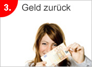 Schritt 3: Geld zurück!